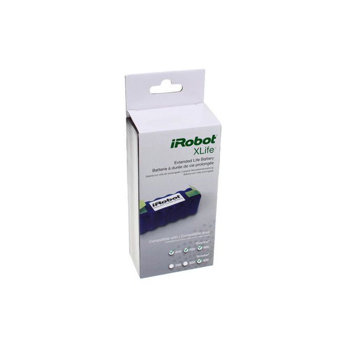 Chargeur iRobot - iRobot - 68939 - Compatible Roomba 500/600/700/800 - Nickel Metal Hydride - Bleu