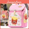 Kids School Backpack For Boys And Girls With Fun Cartoon Design And Lightweight Nylon Construction