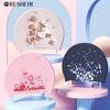 Swimming Cap Women Adult Waterproof Comfortable Enlarged Head Korean Fashion Printed Silicone