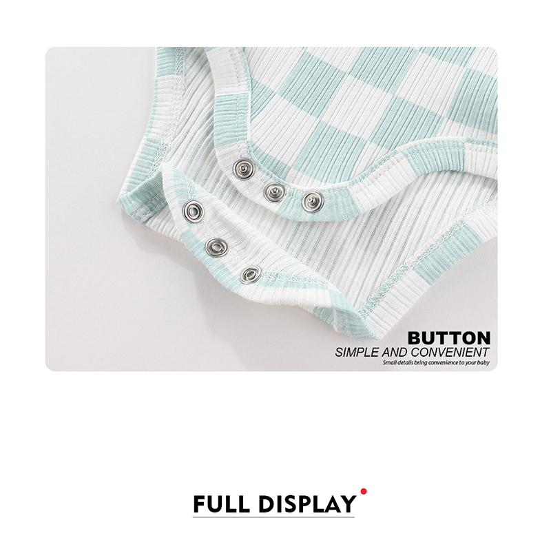 5 Pieces Infant Boy Girl 0-12 Months Pure Cotton  Soft Casual Cute Fashion Prints Baby Bodysuits Spring Summer