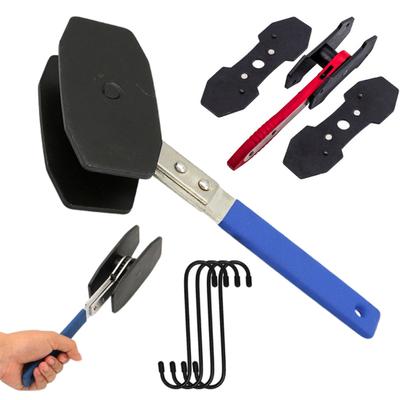 Universal Disc Brake Caliper Compression Tool 360-Degree Ratcheting Easy To Use Caliper Piston Compressor Tool with Hooks Set