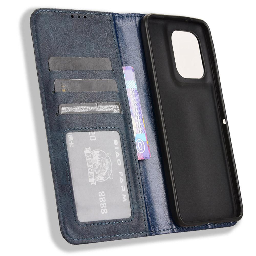 For Motorola Thinkphone 25 5G/Edge 50 Neo 5G/Moto S50 5G Leather Case Wallet Stand Retro Texture Phone Cover