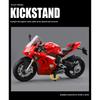1/9 Scale DUCATI V4S Alloy Motorcycle Model with Lights - Kids' Premium Toy Car Replica, Racing Enthusiast Gift