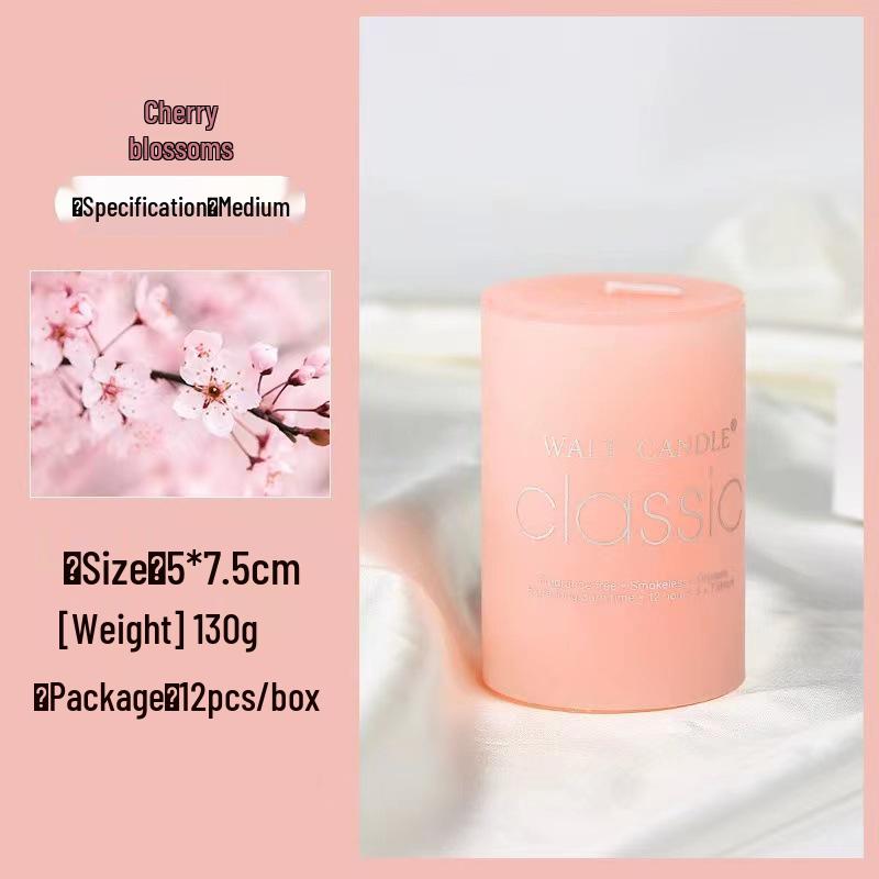 

Красочные цилиндрические ароматические свечи - Бездымные для экстренных случаев, свадеб, дней рождения и украшения церкви или отеля 5*10