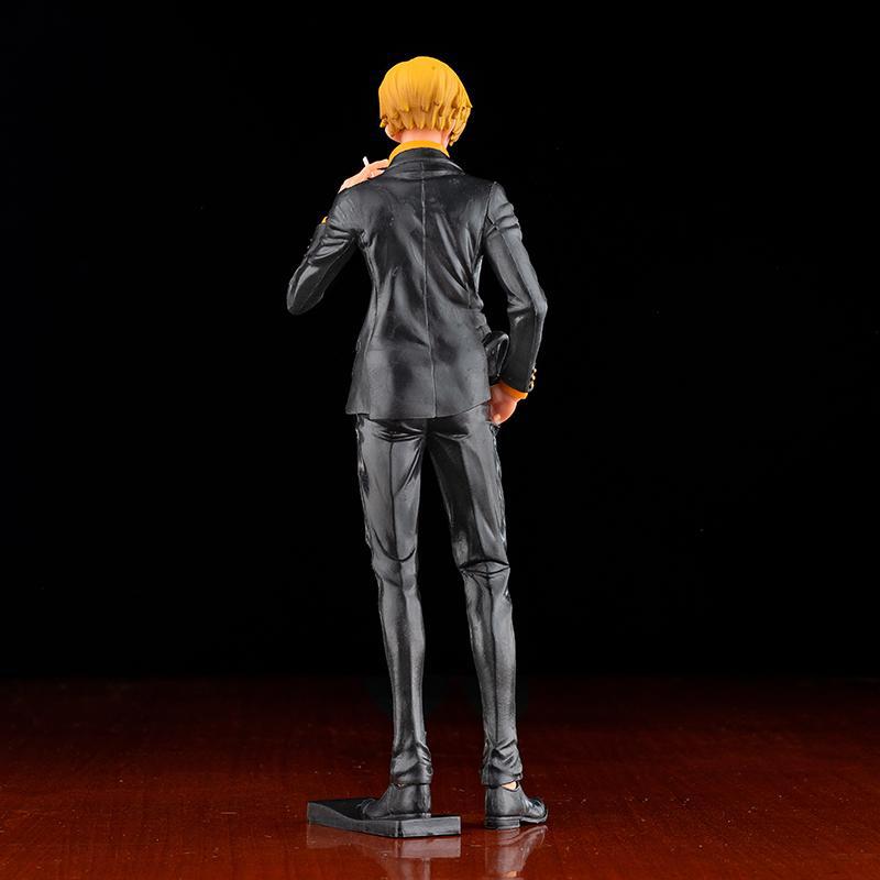 Figurine Anime One Piece 27cm Vinsmoke Sanji Insert Fumeur Grandista Figurine d'Action en PVC Modèle Poupées Jouets Cadeau d'Anniversaire pour Enfants