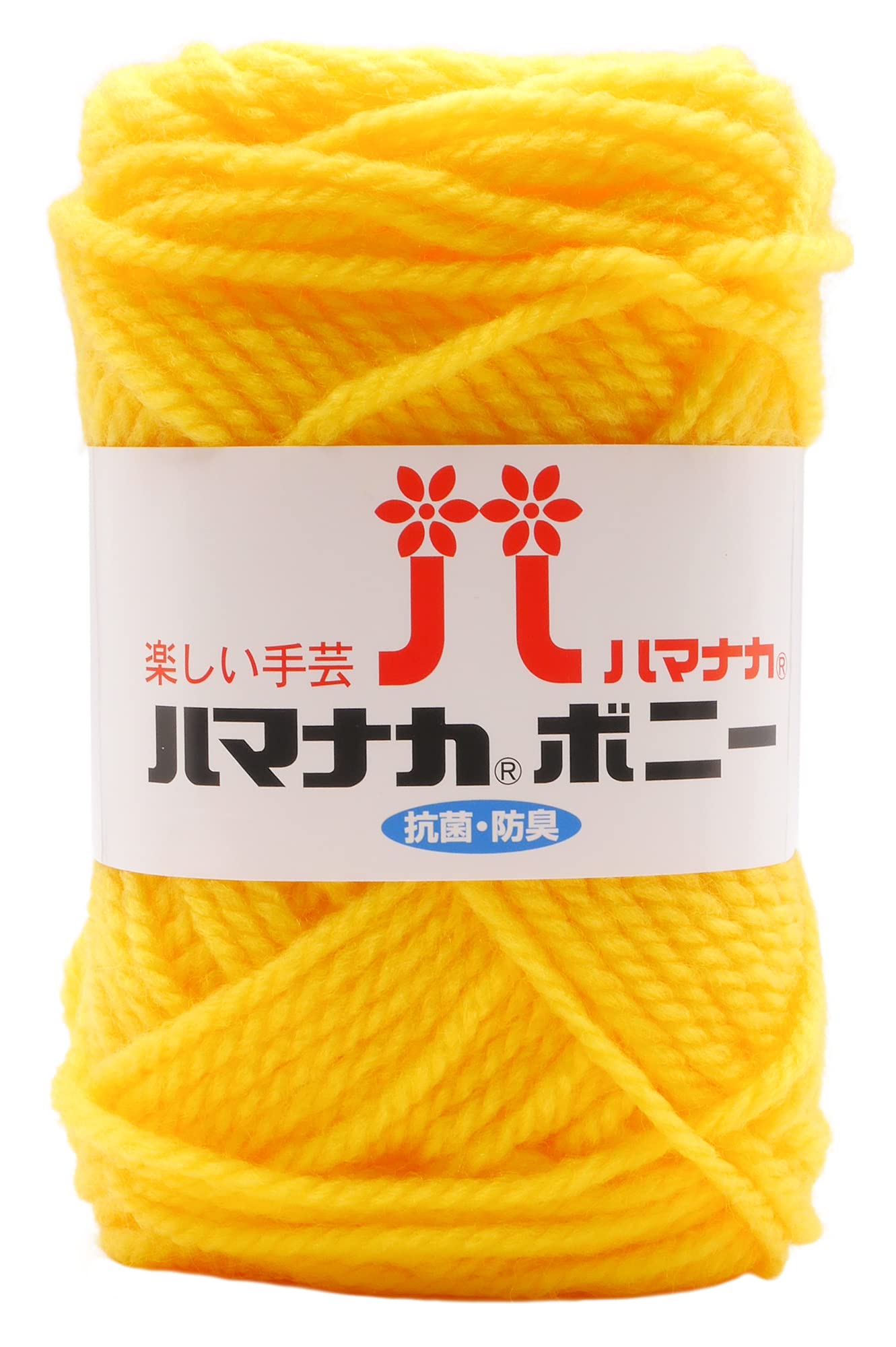 

Акриловая пряжа Hamanaka Bonnie Extra Thick COL. 432 Желтый 50 г примерно. 60м 5 мячей набор 4057 набор