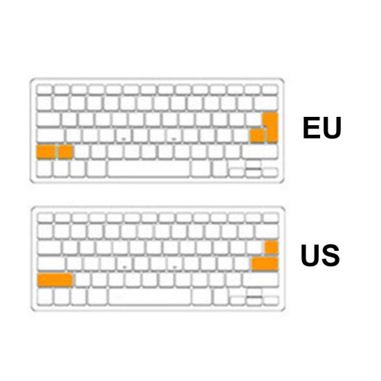 Silicone Clear Keyboard Protective Cover Film for MacBook Air 13inch Pro 15inch