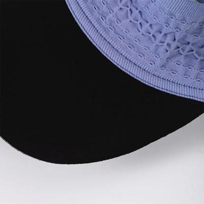 Wide Brim Multicolor Hairband Sun Hats UV Protection Quick-drying Sun Visor Breathable Sweat-absorbing Sports Cap Outdoor Sports