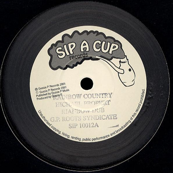 

10inch Record MICHAEL PROPHET Rainbow Country Poverty SIP10012 SIP A CUP RECOR 2003 UK Reggae Ska Dub Used