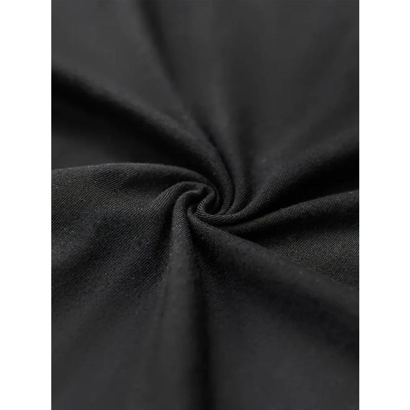 European Sizes Cool Bear Print T-Shirt Round Neck T-Shirt Short Sleeve Women Men