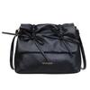 Sweet Y2K Bow Underarm bag Large Capacity Solid Tote Bag Ins PU Leather Shoulder Bag  Women