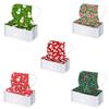 10pc Disposable Christmas Snowman Elk Print Face Adult Facemask Breathable Anti-Dust Safety Mask