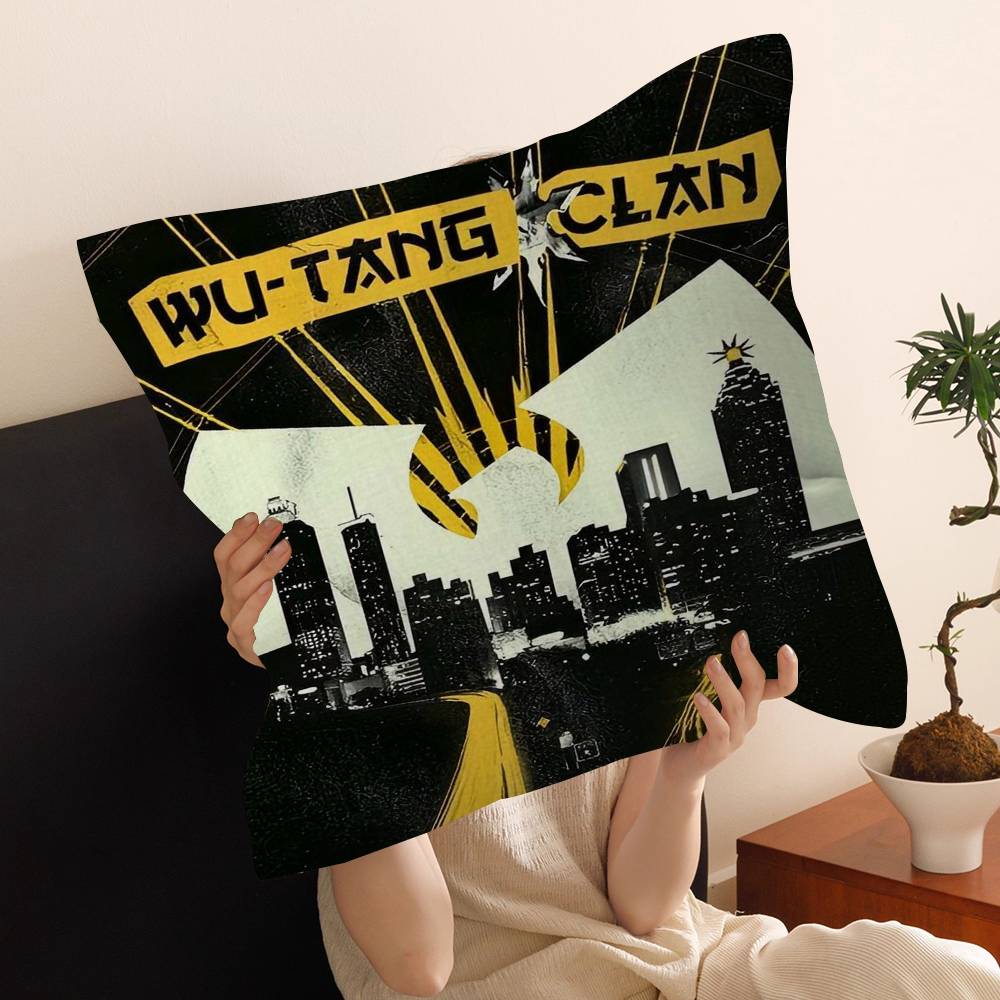 WUTTANG CLAN Personalized Pillow Cover Kids Bedroom Wild Party Decor Pillowcase Kid Birthday Shower Gift