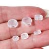 10pcs/Lot Transparent Soft Silicone Anti-Pain Pad Ear Clip Anti-Pain Pad For Earrings Accessories DIY Jewelry Findings Wholesale