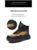 2024 Men's Waterproof Cotton Snow Boots, Winter Warm Velvet Sneakers, Cold-Proof Ankle Boots