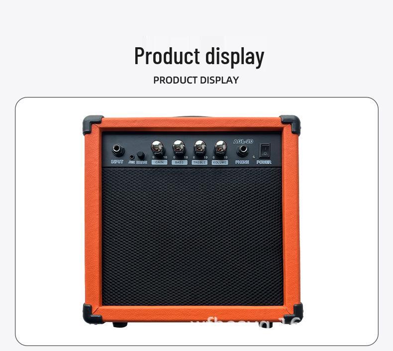 Guitar MGB-20 Plug-in Speaker with Tone Adjustment for Rock/Metal Electric Guitar