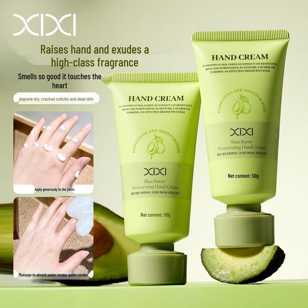 XiXi Nourishing Hand Cream: Shea Butter, Deep Moisture for Autumn/Winter, Prevents Dryness, Long-Lasting Fragrance, Non-Greasy.