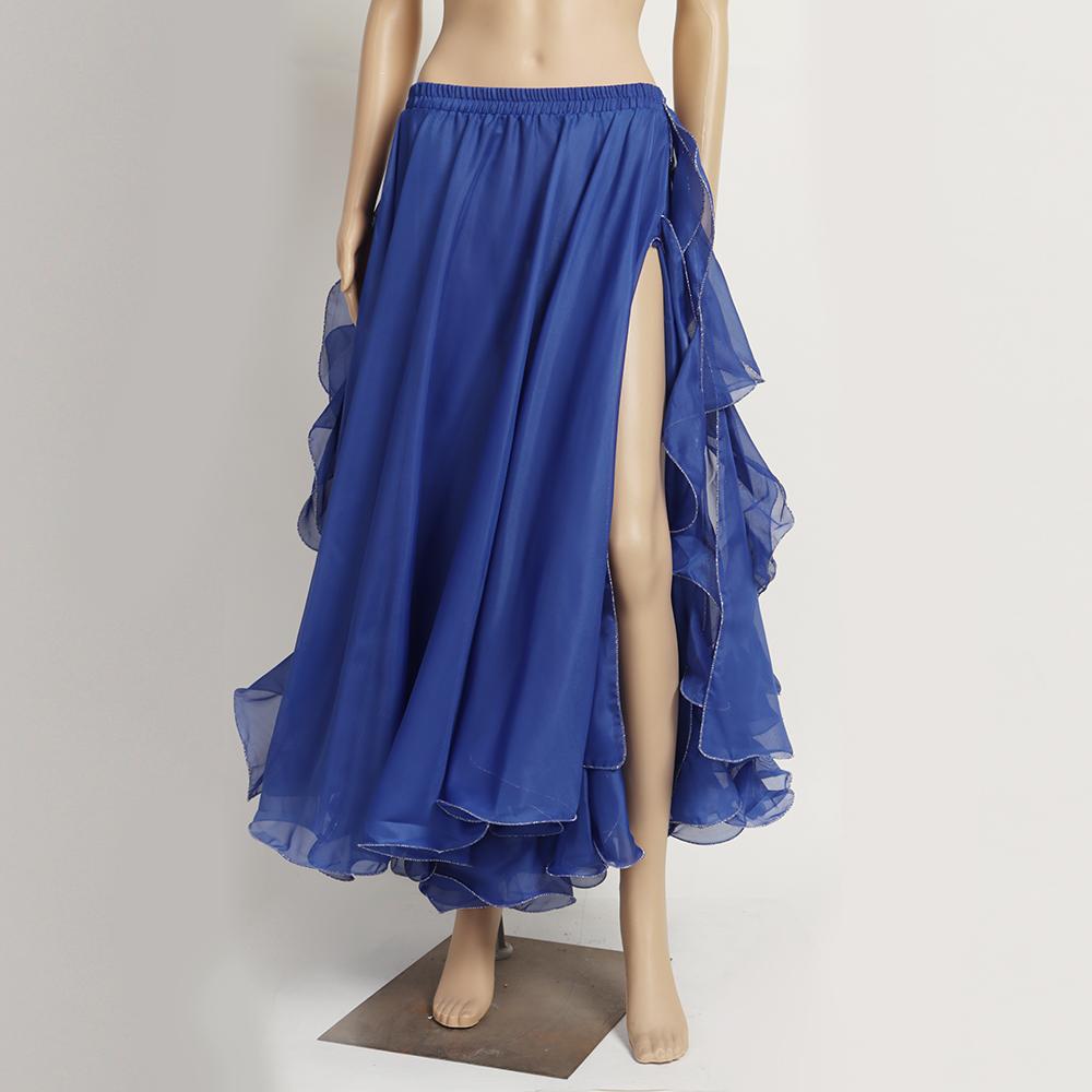 Tassels Shining Sun Skirt Spanish Skirt Show Costumes Belly Dance Skirt Dancing Skirt
