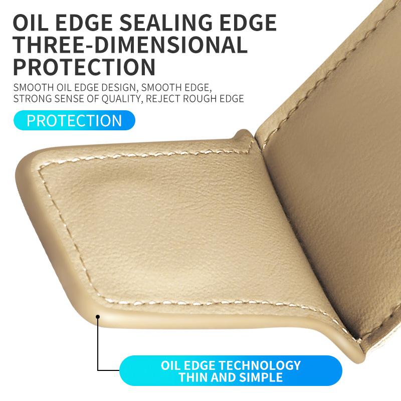 Car Sunglasses Clip Sun Visor Glasses Holder Card Ticket Holder Stable Storage Clips Eyeglasses Hanger Magnetic Glasses Holder