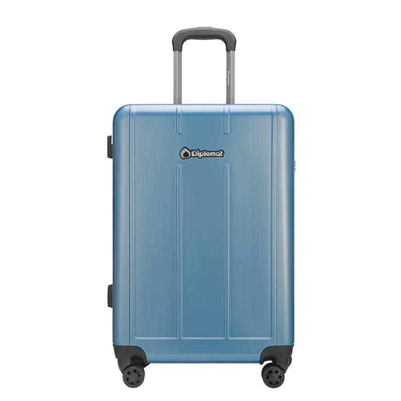Чемодан на колесиках Diplomat YH-61092 с жестким корпусом 20 inch синий