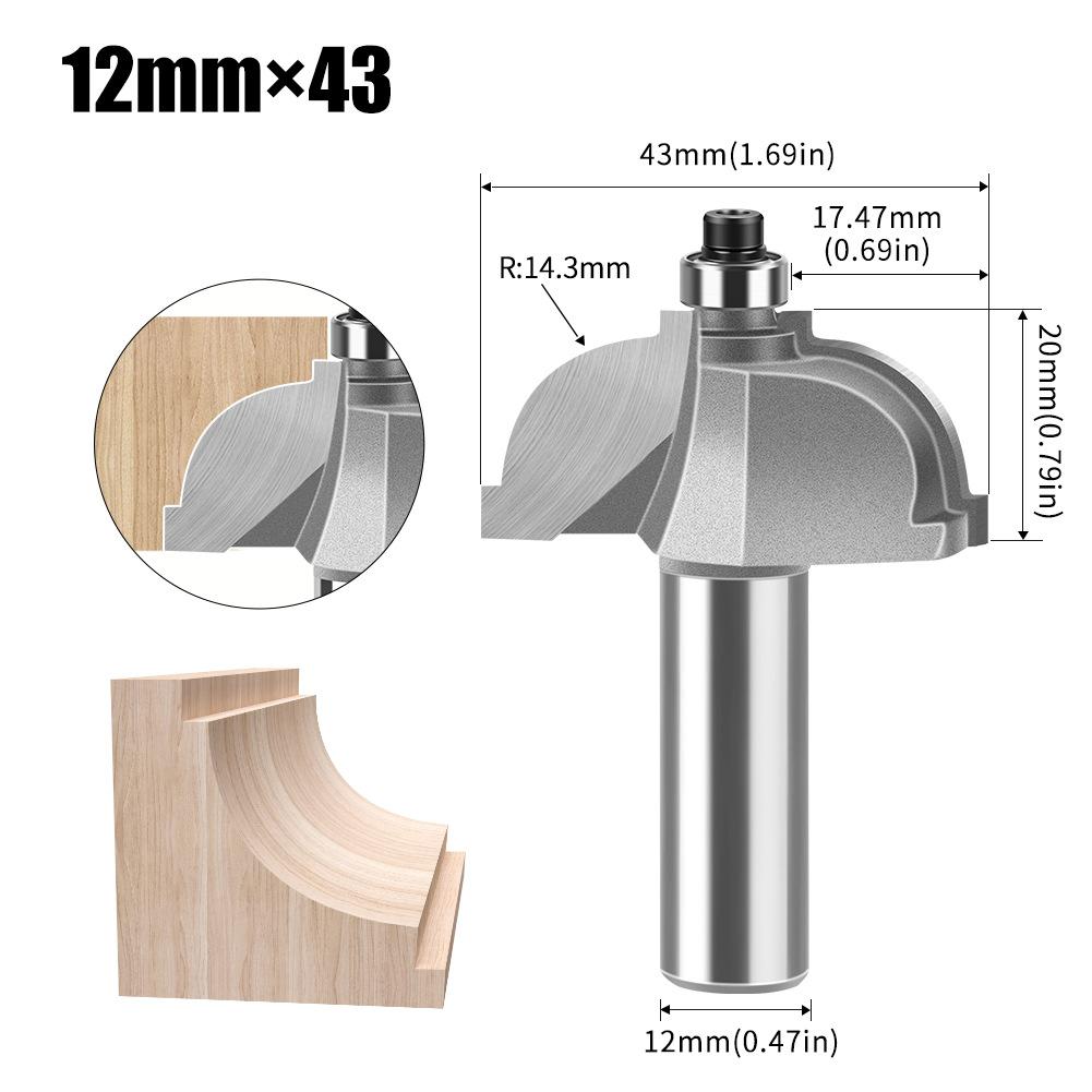 1/4 Handle 1/2 Handle Line Knife Convex Sensitive Child Line Knife Classical Table Edge Knife European Kitchen Knife Woodworking Milling Cutter Knife