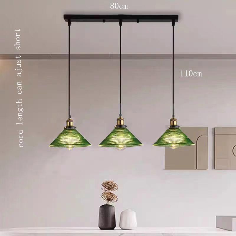 Home Decor Vintage Glass Pendant Lights For Kitchen Island Interior Antique Hanging Ceiling Lamps Nordic Suspensions Luminaire