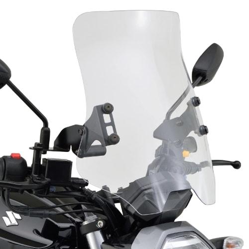 

Daytona Motorcycle Screen with Clamp Bar for Gixxer 150 (20-21) Gixxer 250 (20) Windshield RS Series Long Clear 17446