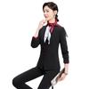 Women's Professional Flight Attendant & Receptionist Suit - Elegant Skirt Set for Beauticians and Hotel Staff