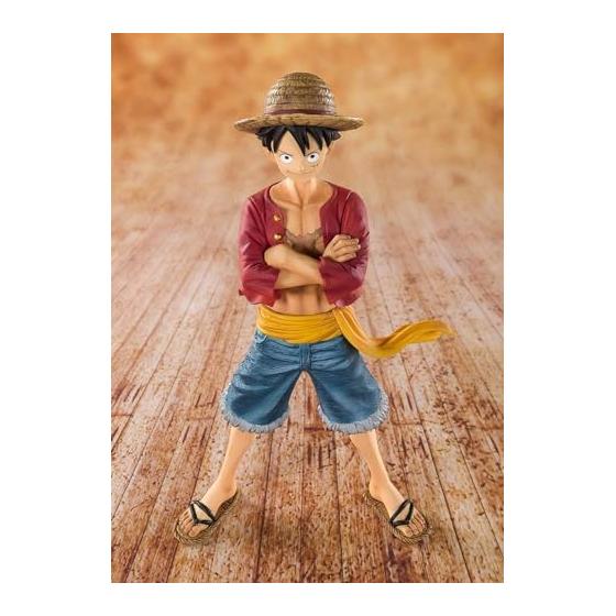 TAMASHII NATIONS Figuarts ZERO ONE PIECE Straw Hat Luffy (resale version) approx. 140mm PVC&ABS painted movable figure