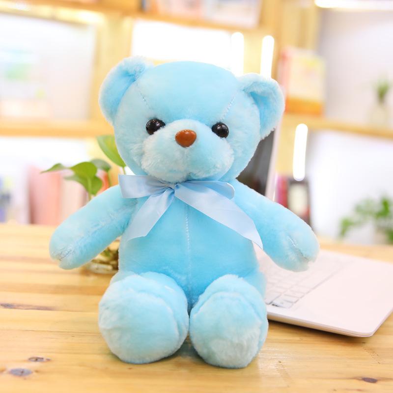 Cute Teddy Bear Hug Bear Doll Bear Doll Colored Bear Plush Toy Birthday Gift Grabbing Doll