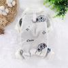 Winter Warm Dog Jumpsuit XS-4XL Fleece Pet Dog Clothes Bear Dinosaurs Chihuahua Poodle Pajamas Coat For Small Medium Dogs