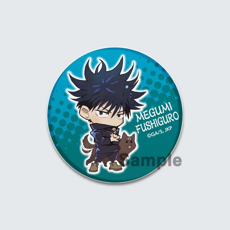 32/44/58mm Anime Jujutsu Kaisen Insigna Figura Gojo Satoru Yuji Itadori Desene animat rotund Ace lucrate manual DIY Rucsac Guler Brosa Accesorii
