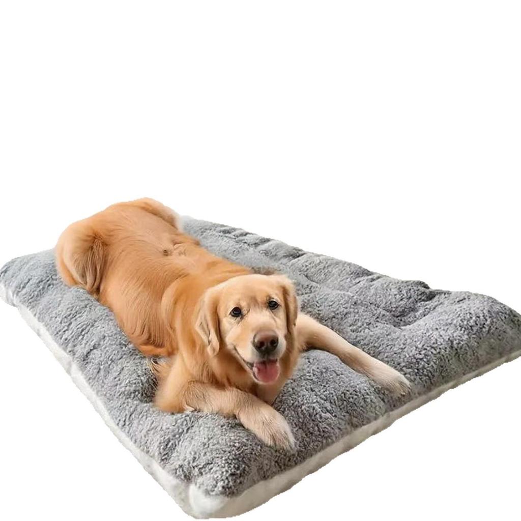 Schlafmatte für Haustiere: Doppelseitiges großes Hundebett & Katzensofa-Haus