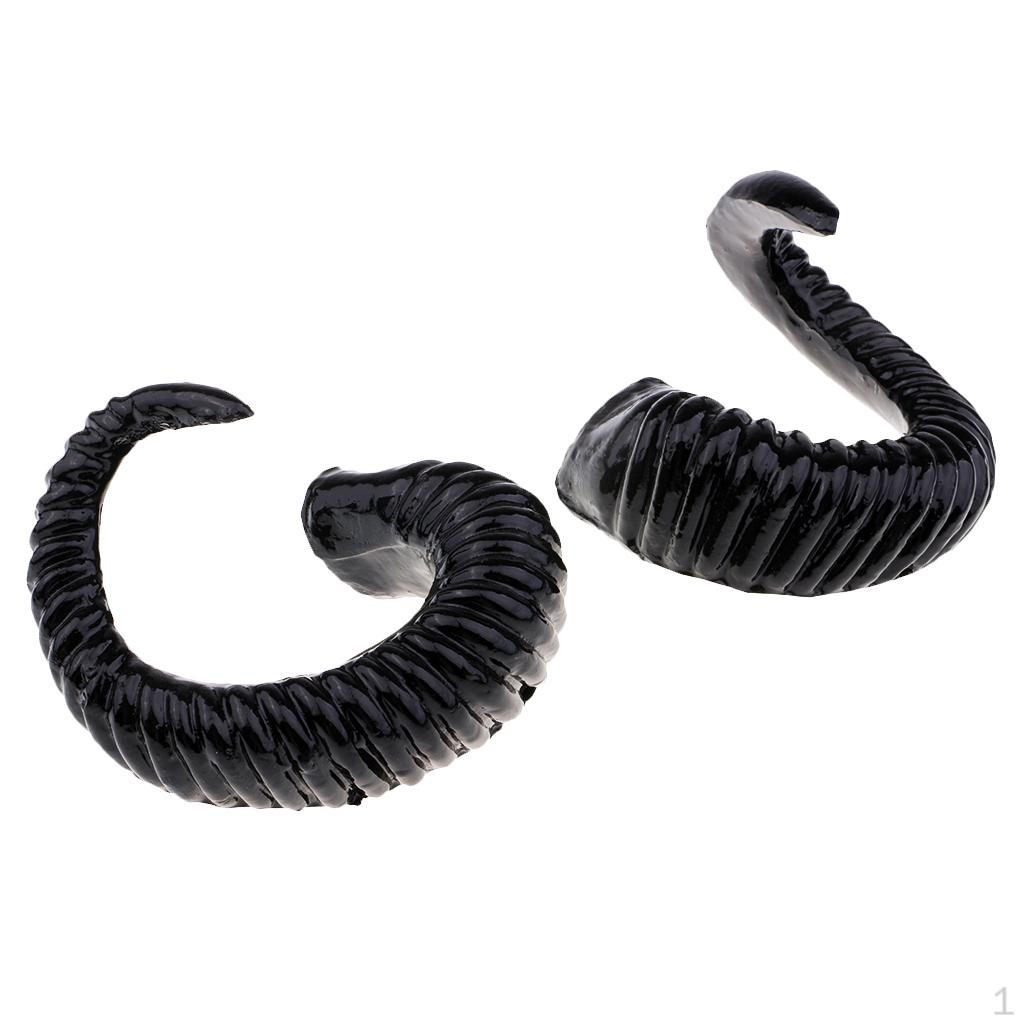 Künstliche Horn-Accessoires für DIY Gothic-Haare