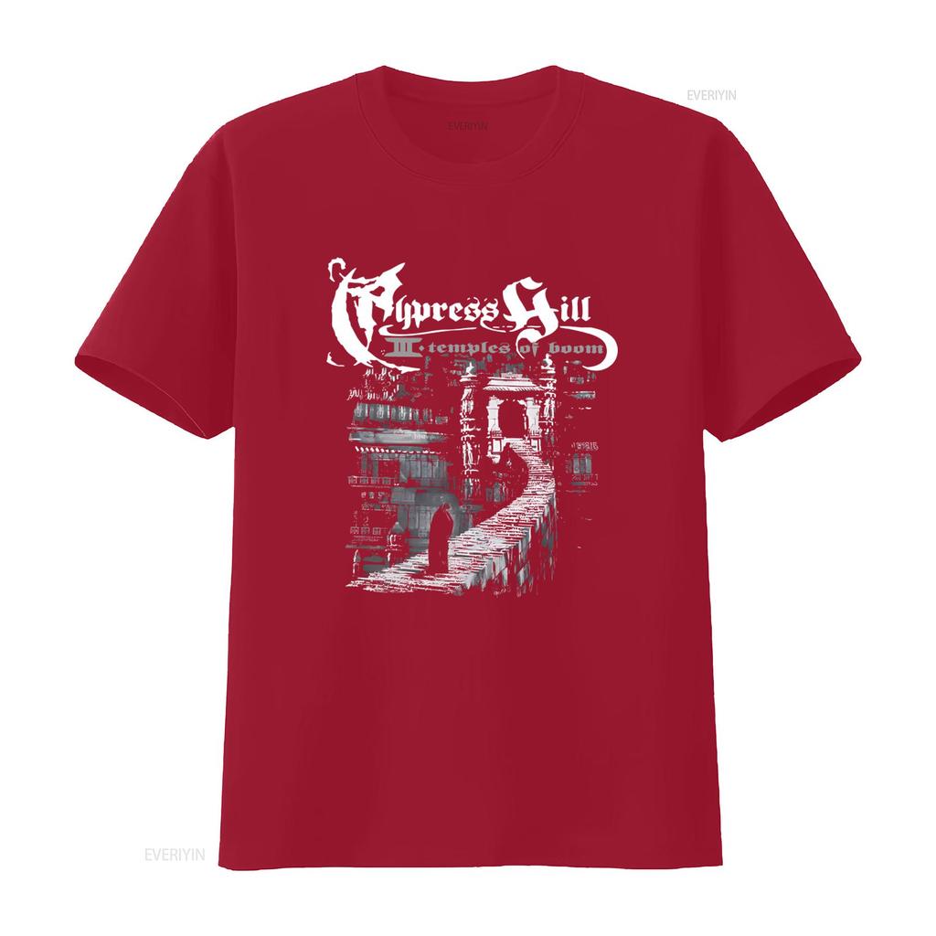 Cypress Hill Band Temples of Boom Print Cotton Black S 234XL T Shirt OH419 vintage Washed Unisex Slightly Casual fashion