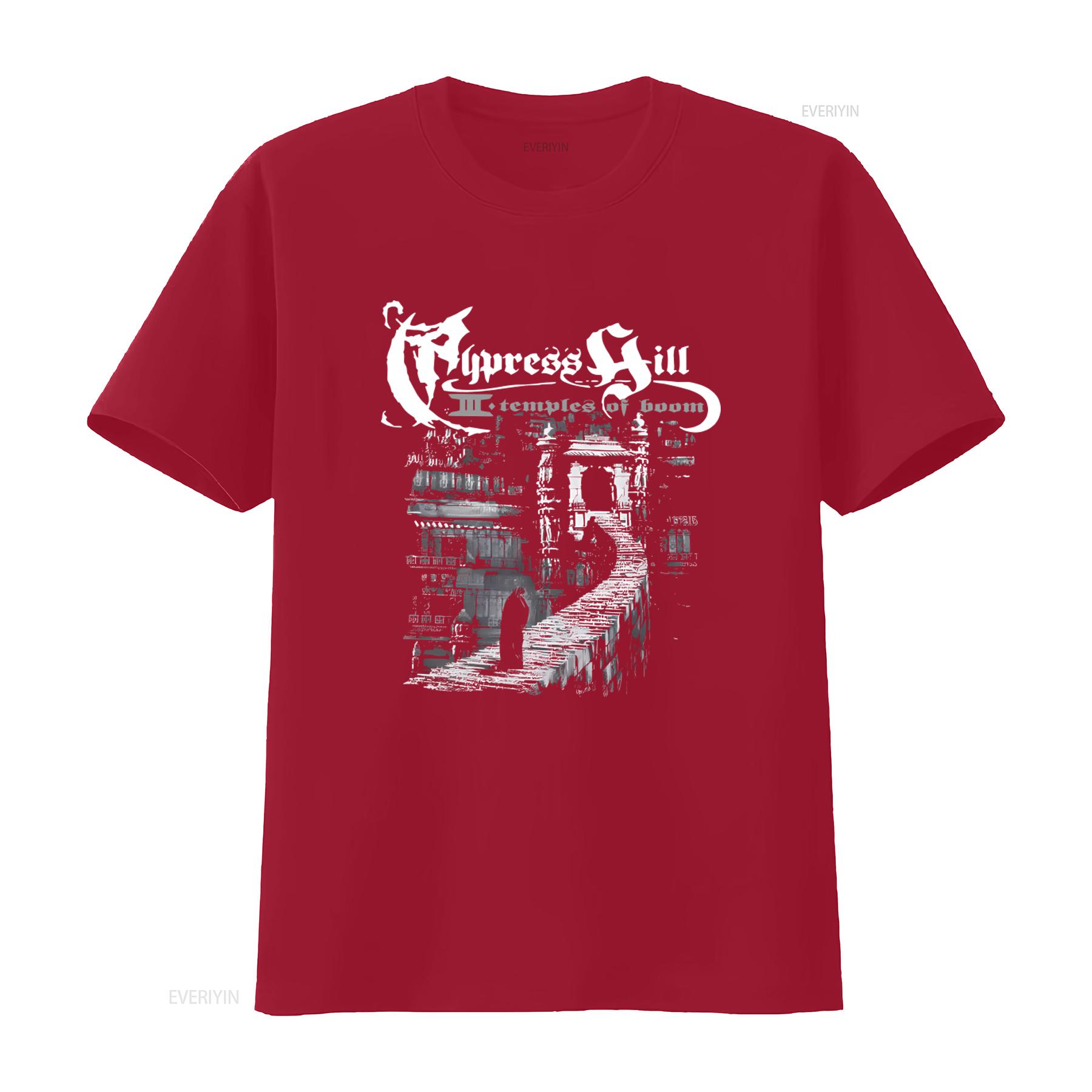 

Гурт Cypress Hill Temples of Boom Принт Бавовна Чорний S 234XL Футболка OH419 вінтажний Праний Унісекс Трохи Повсякденний мода L