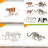 Wild Animal Pvc Model Set With Static Animal Figurines For Collector Display