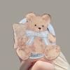 Bear Magnetic Attraction Applies To Apple 17 Transparent 16promax Soft iPhone15 New Year's 13 Red 14 Mobile Phone Cases