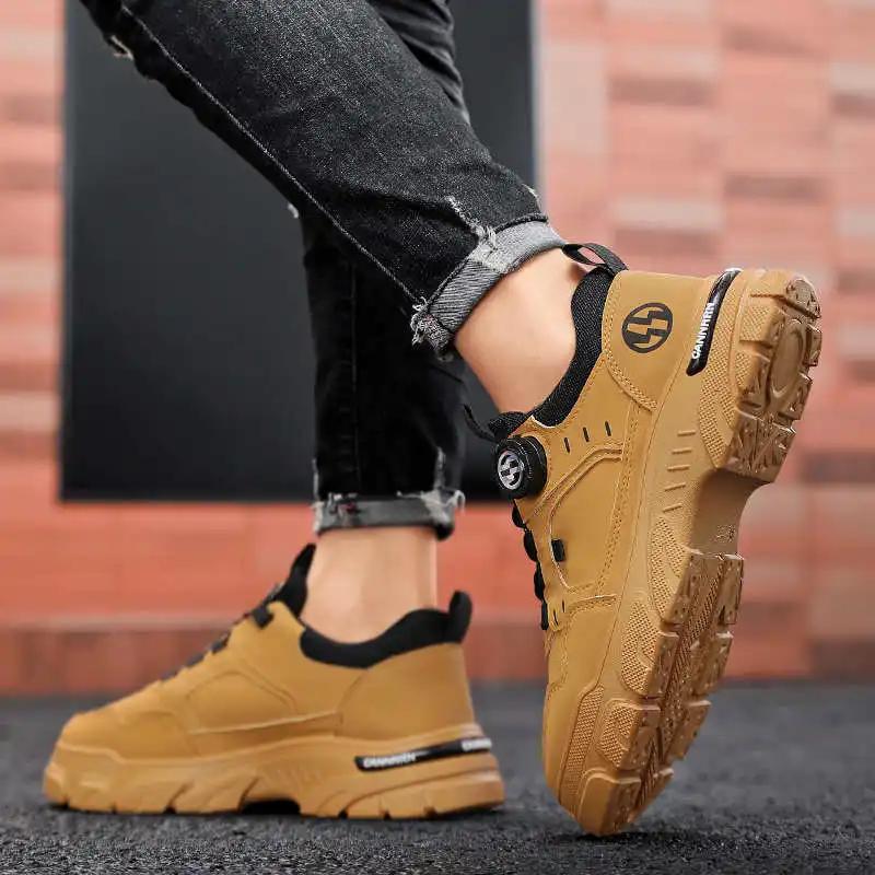 Fashion Anti-slip Fall Lace Up Boots Casual Green Sneakers Woman Middle Age Women Shoes Sport Style Cute Zapato Small Price