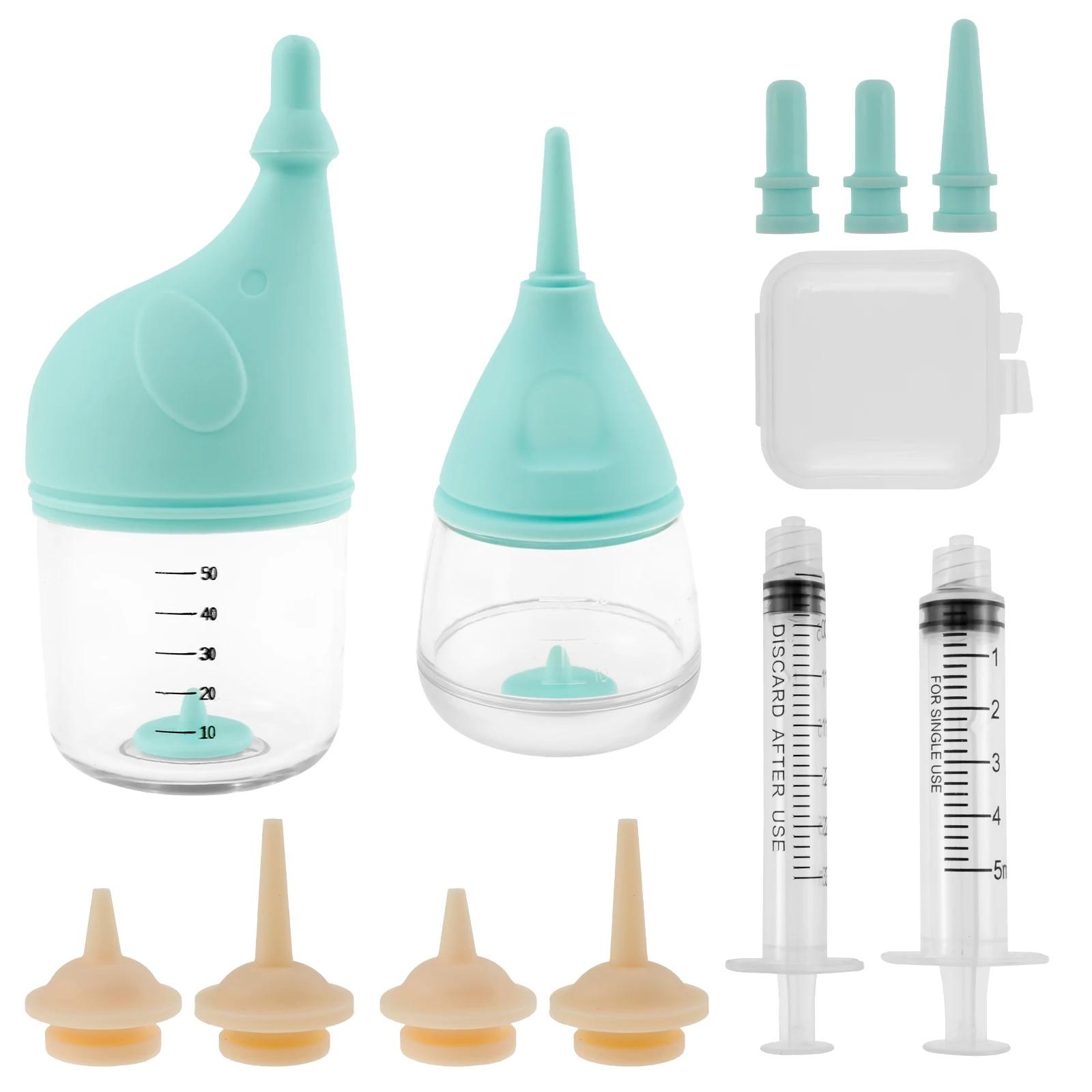 

Набор для кормления питомцев Кошка Собака Кормление из бутылочки Силиконовые соски Шприц Котенок и Щенок Комплект Устройство для приема лекарств новорожденными