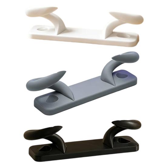 DYS 3D Printed Angled Horn Handle Stand, Universal Controller Holder with Anti?Slip Base, Creative Rack for PS5 Xbox PC Gaming Controllers, Desktop