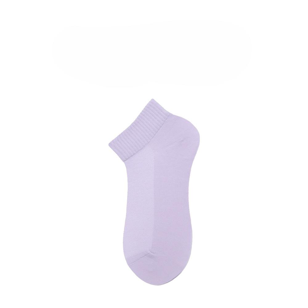Socks Women's Summer Thin Section 7A Antibacterial Anti-odour Sweat Absorbent Women's Small White Socks Simple Short Socks Socks Women's Models