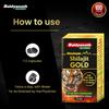 Baidyanath Himalayan Shilajit Gold Ayurvedic 20 Capsules with Gold, Silver & Herbal Extracts for Daily Energy and Vitality