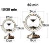 15/30/60 Minutes Sand Clock Global Retro Hourglass Timer Nordic Creative Luxury Home Decoration Classical Office Desk Sandglass