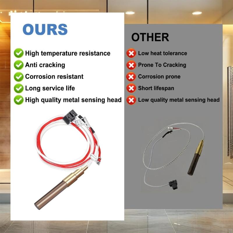 Durable Water Heater Thermopile 100112328 for Reliable Ignition and Consistent Performances
