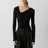 Nanyou Women's Luxury Asymmetrical Wool Sweater - Autumn '25 Collection