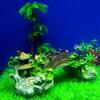 Simulation Cave Aquatic Pet Fish Resin Bridge Miniature Resin Landscapes Decoration  Accessories Ornament For Fish Tanks