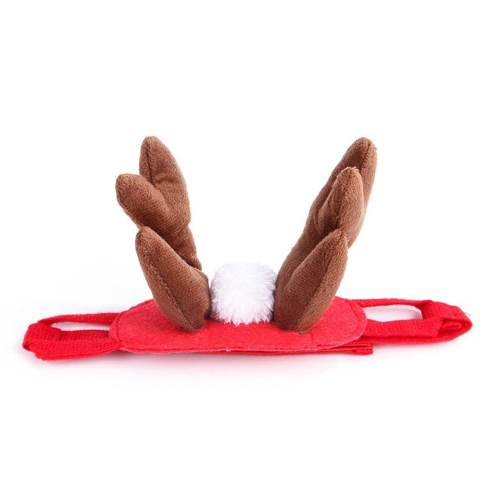 Warm Red Scarf Hat Cloak Hat Christmas Clothes Pet Costume Pet Clothes Pet Cosplay Costume