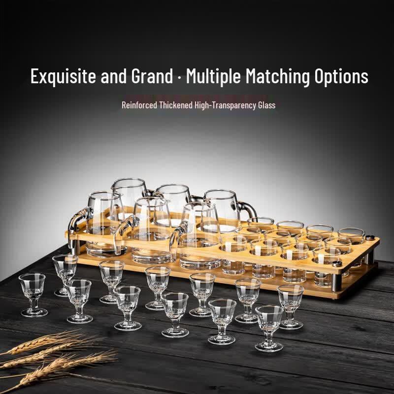 Chinese Baijiu Glass Serving Set