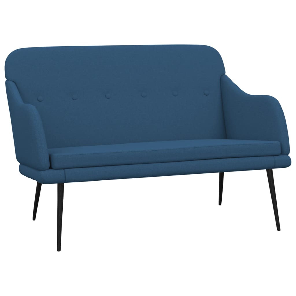 Blue Sofa Bench 110 x 76 x 80 cm Fabric